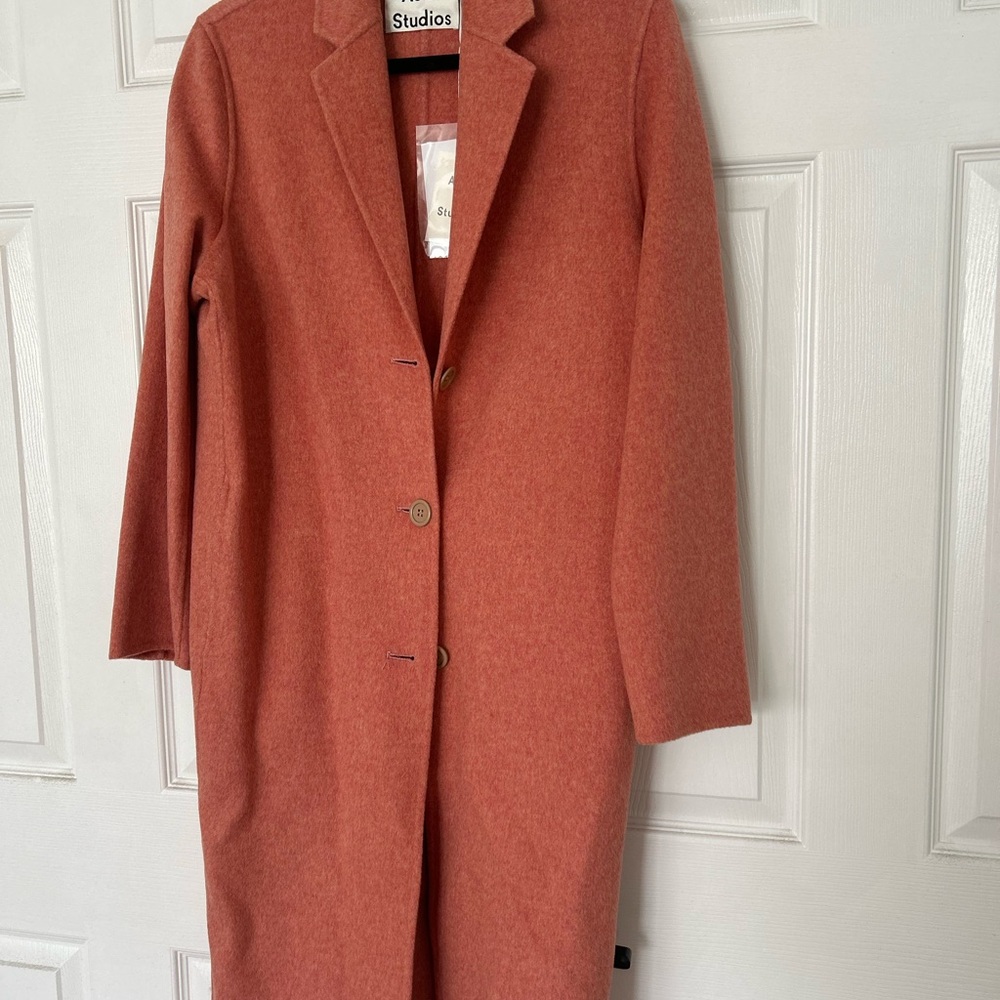 Acne studio cashmere wool coat
